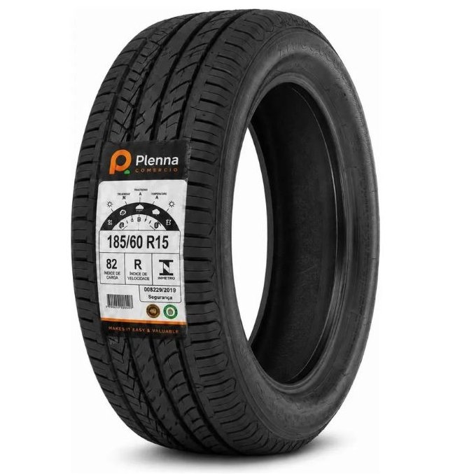 Pneu 185/60r15 86r Aro 15 Remold Onix Polo Argo Gol